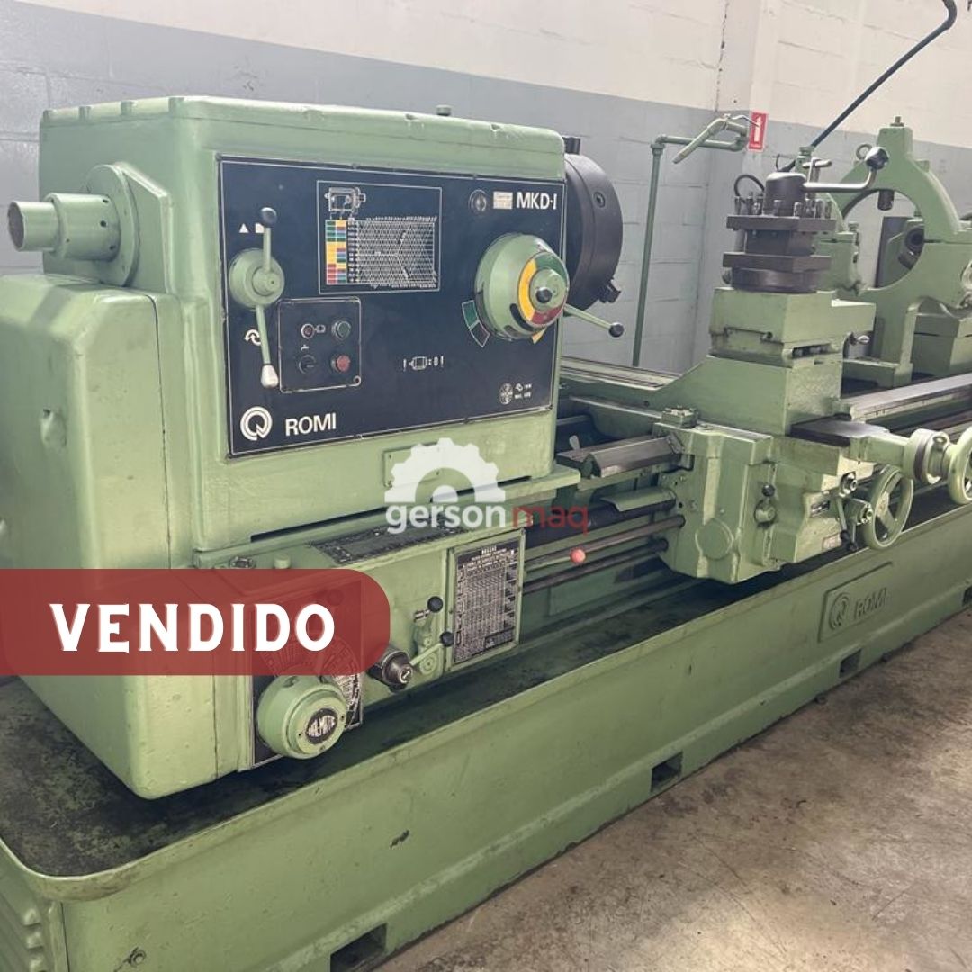 TORNO MECANICO ROMI MKD II 1000 x 3000 mm